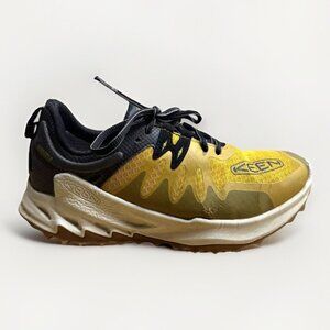 KEEN Hiking Shoes Mens 7.5 US Zionic Low‎ Waterproof All Terrain Yellow Black